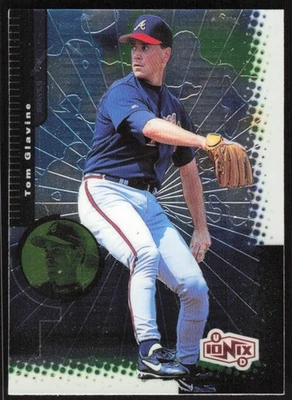 1999 UD Ionix Tom Glavine Baseball Card #9 - Atlanta Braves - Image 1 of 2