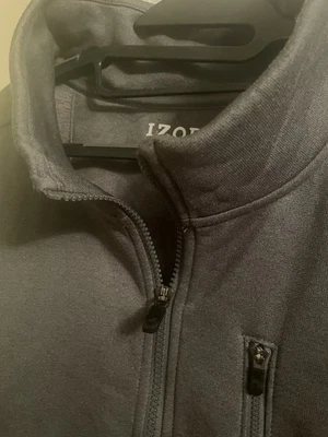 Izod Advantage Performance Stretch Men's Golf Casual Vest Charcoal Gray Size 4XL - Image 1 of 4