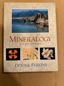 Mineralogy by Dexter Perkins (2001, Trade Paperback) Used - Picture 1 of 3