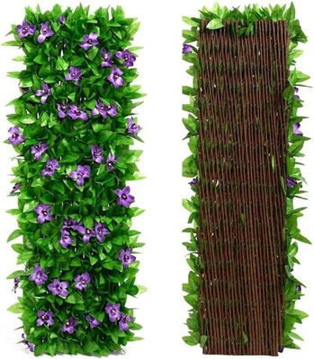 Schermatura for recinzione in edera artificiale, schermatura for giardino, siepe - Immagine 1 di 4