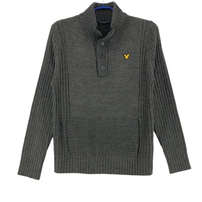LYLE & SCOTT Men 100% Acrylic Wool Mix High Neck Jumper Pullover Sweater Size M - Image 1 of 4
