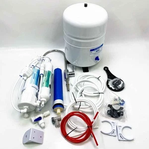 Geekpure Sistema de filtro de agua potable RO ósmosis inversa de 4 etapas - - Imagen 1 de 8