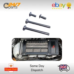 Mini Cooper S R52 | R53 | W11B16A | Edelstahl Ladeluftkühler Abdeckung Schraubensatz - Bild 1 von 3