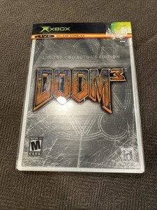 Doom 3: Edición Limitada Coleccionista (Microsoft Xbox, 2005) Probado en Caja con Slip - Imagen 1 de 9