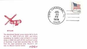 11 Jul 1979 Space Cover, Skylab Space Station Falls to Earth, SCCS - Picture 1 of 1