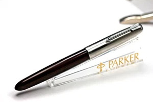 PARKER 51 AEROMETRISCHER FÜLLFEDERHALTER 5 ZOLL LANG BURGUNDERROT MITTEL NEU IM KARTON - Bild 1 von 13