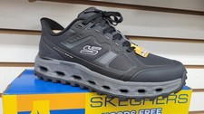 Skechers Shoes Slip-Ins Men Hands Black Comfort Memory Foam Stretch 232452
