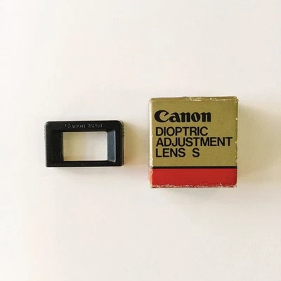 Canon + 3.0 Adjustment Lens S correctly lens diopter for AE-1 A1 eyepiece in Box - Image 1 of 4