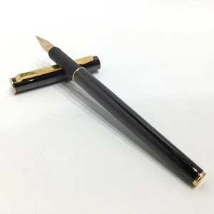 Montblanc Titano Fountain Pen Black Vintage - Picture 1 of 9