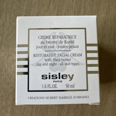 Crema facial restauradora botánica SISLEY con manteca de karité, 1,6 onzas nueva en caja Foto 1 de 4