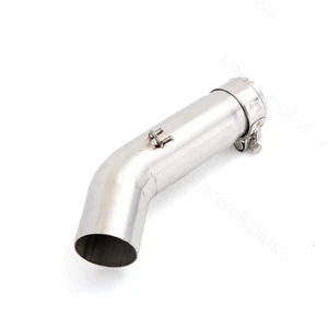 Tubo de conexión de escape tubo de enlace medio para motocicleta Suzuki GSXR600 GSXR750 2011-25 - Imagen 1 de 6