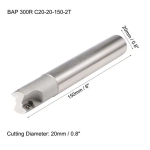 1× BAP300R C20-20-150 Indexable End Mill 20mm Milling Cutter Holder For APMT1135 - Bild 1 von 4