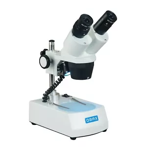 20X-40X-80X Cordless Binocular Stereo Microscope with Dual LED Lights - Picture 1 of 9