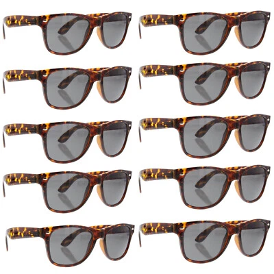 PACK de 10 gafas de sol al por mayor al por mayor para hombres y mujeres - marcos planos mate Foto 1 de 4