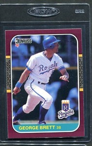 1987 Donruss Opening Day George Brett #206 Royals Mint
