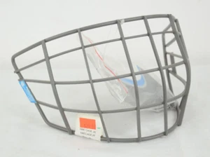 Bauer NME Certified Straight Bar Replacement Cage Matte Gray Junior (1226-6581) - Picture 1 of 4