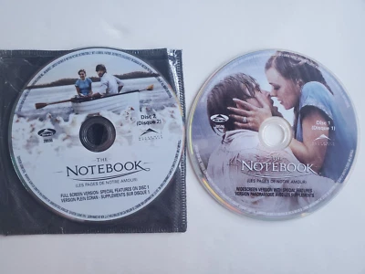 Película DVD disco suelto pantalla ancha The Notebook Foto 1 de 3