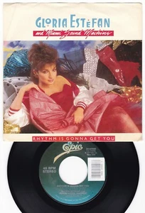 Gloria Estefan & Miami Sound Machine - Rhythm Is Gonna Get You - 7" 45RPM Single - Picture 1 of 5
