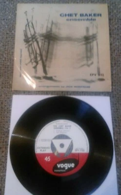 CHET BAKER ENSEMBLE - VOL. 2 7" 45 RPM EP EX (+) !!! RARE UK 1ST PRESS VOGUE - Image 1 of 4