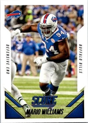 2015 Score #196 Mario Williams NearMint/Mint - Image 1 of 2