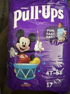 Pull Ups Trainingshose Disney Junior Mickey Mouse 4t-5t (38-50lbs) 17 Ct. - Bild 1 von 1