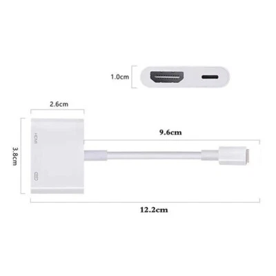 adapter to HDMI, Compatible with iPhone/iPad - Image 1 of 3