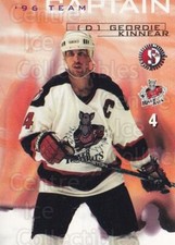 1996-97 Albany River Rats #8 Geordie Kinnear