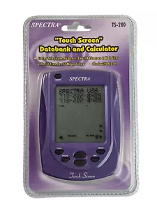 Spectra TS-280 Pantalla Táctil Reloj Alarma Banco de Datos Calculadora Teléfono Correo Web - Imagen 1 de 6