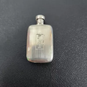 Sterling Silver Perfume Bottle Pendant - 15 grams and personalized - Engraved - Picture 1 of 6
