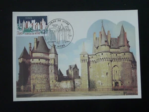 architecture castle of Vitre maximum card France 1977 - Picture 1 of 1