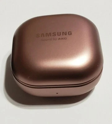 Unused OEM Bronze CHARGING CASE for Samsung Galaxy Buds Live Earbuds SM-R180 - Image 1 of 4