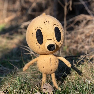 Woodman Plush - Hilda inspired, Wood Man handmade soft toy 10,6 in - Image 1 of 4