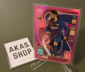 Jordi Alba FC Barcelona # 75 Rosa 188/19192021/2022 TOPPS Cromo Partido Attax - Imagen 1 de 3
