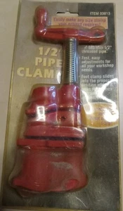 Abrazadera de tubo de 1/2" - Artículo #03813 - Capacidad variable, profundidad de garganta 1-3/8" - Nuevo en paquete  - Imagen 1 de 6