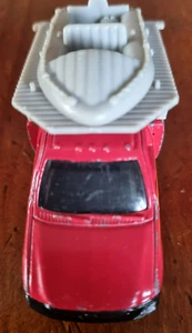 Hot Wheels. Ocean Rescue Red Ford F -Series Truck .Grey RAFT Heroic Rescue. VGC - Picture 1 of 5