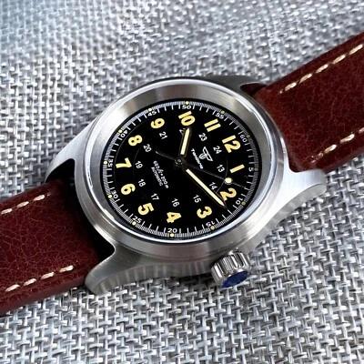 🪖 - Orologio Automatico Field Watch Japan Subacqueo 200MT Militare Vintage 36mm - Image 1 of 4