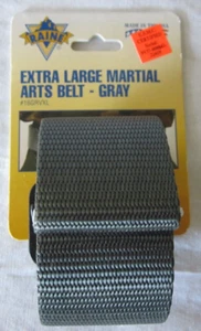 "Cintura grigia arti marziali marine certificata extra large 39""-43"" resistente 1-3/4" - Foto 1 di 8