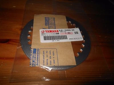 Placa de embrague de metal accionada N0 2 3J2-16324-00 NOS OEM Yamaha TT350 XS850 R6 Foto 1 de 2