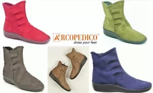 Arcopedico Shoes Portugal L19 comfort Lytech ankle boots Galileu Suede colours - Picture 1 of 19