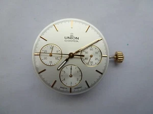 Original Union Glashute Chronograph with Dail Automatic working good - Picture 1 of 10
