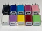 60x Mixed Colors 1a Usb Home Wall Charger Ac Adapter Plug For Iphone Ipod Nano