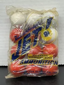 Vtg 1950s Knickerbocker Jet Rifle Plastic Balls 12 In Sealed Bag - Picture 1 of 2