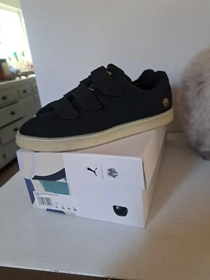 Puma Suede X CAREAUX Basketball Strap Black Womens US 10 UK 9 - Image 1 of 4