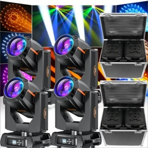 4PCS Beam Moving Head Light DMX Effect Light Party Disco 48Prism RGBW Gobo Light - Picture 1 of 25