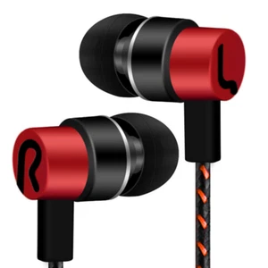 Metal Stereo Headphone Bass Earphone Sport Headset Hand Free Earbuds + Mic A51 - Imagen 1 de 6