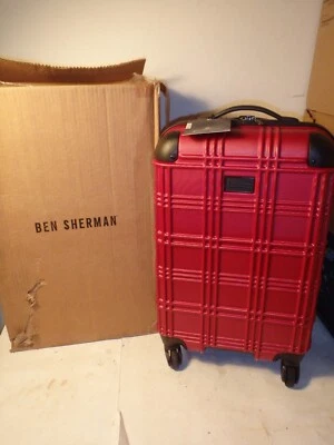 Maleta rígida Ben Sherman Nottingham Collection 20" 180354 roja equipaje Foto 1 de 4