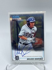 Wilkin Ramirez 2010 Bowman Chrome Prospects #BCP191 Autograph Rookie Card