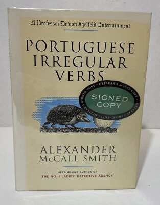 Portuguese Irregular Verbs Alexander McCall Smith 1st Edition Signed 2003 - Image 1 of 4