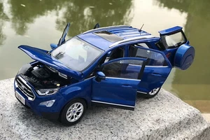 1/18 Scale Ford Ecosport SUV Blue Diecast Car Model Toy Collection - Picture 1 of 7