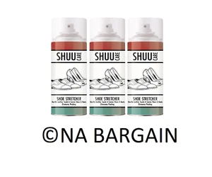 3X Shoe Stretch Leather Softener Stretcher Spray 300ml - Picture 1 of 1
